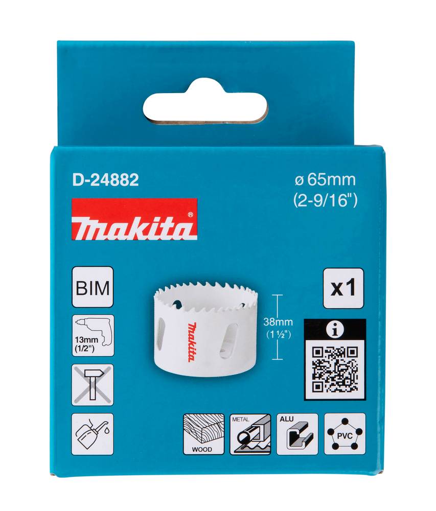 BROCA CORONA BIMETAL 65MM D-24882