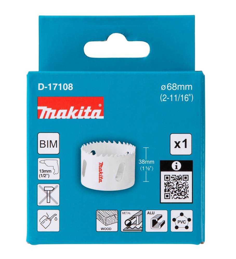 BROCA CORONA BIMETAL 68MM D-17108