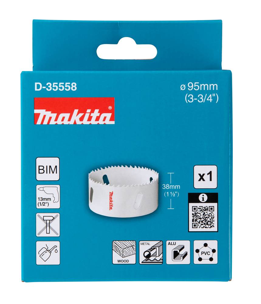 BROCA CORONA BIMETAL 95MM D-35558