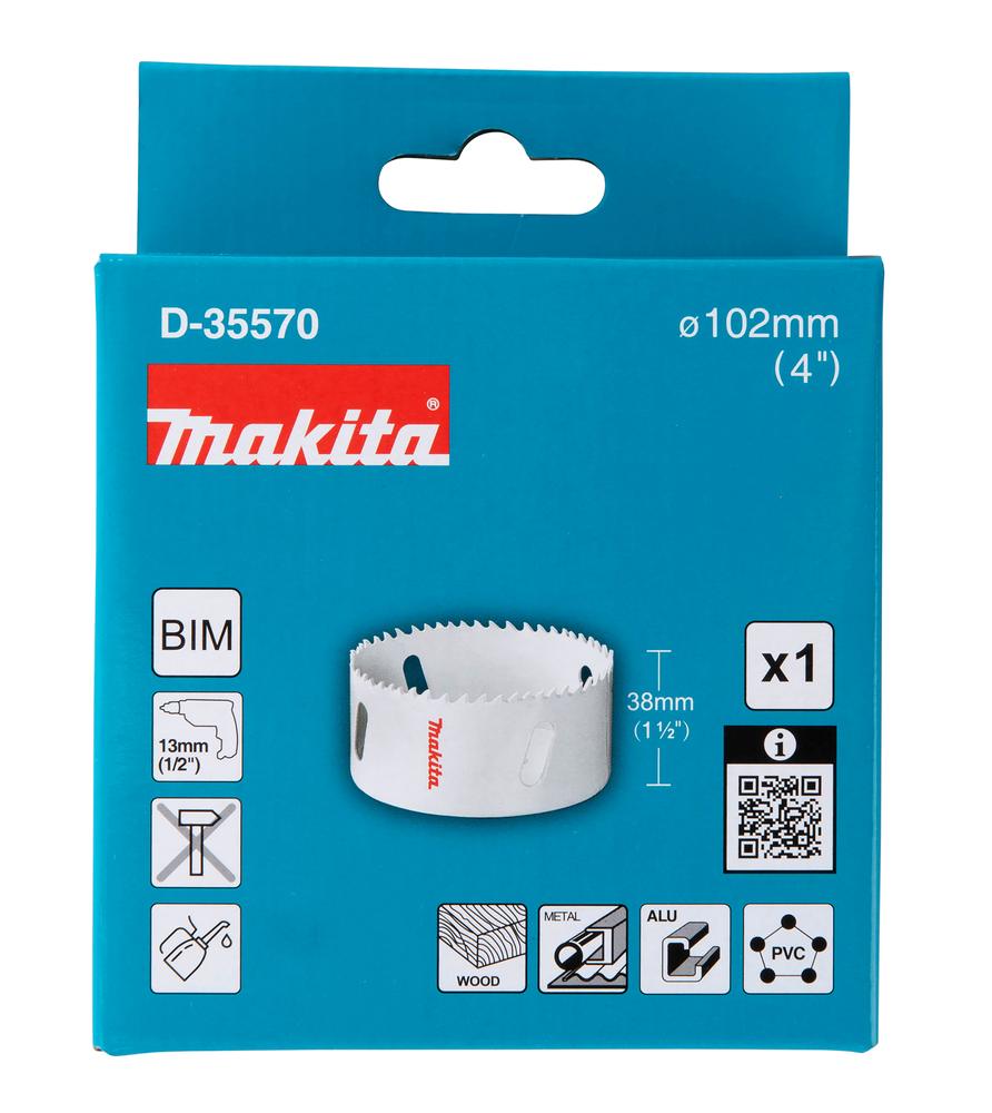 BROCA CORONA BIMETAL 102MM D-35570