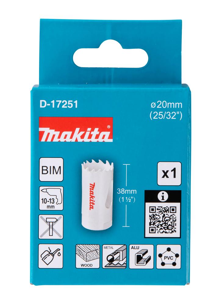BROCA CORONA BIMETAL 20MM D-17251